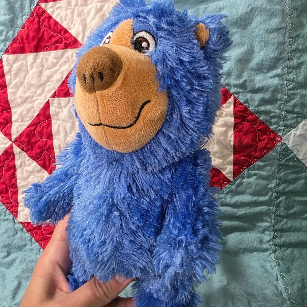 Funrise Toys Wonder Park Boomer Blue Bear Plush Stuffed Animal Toy 